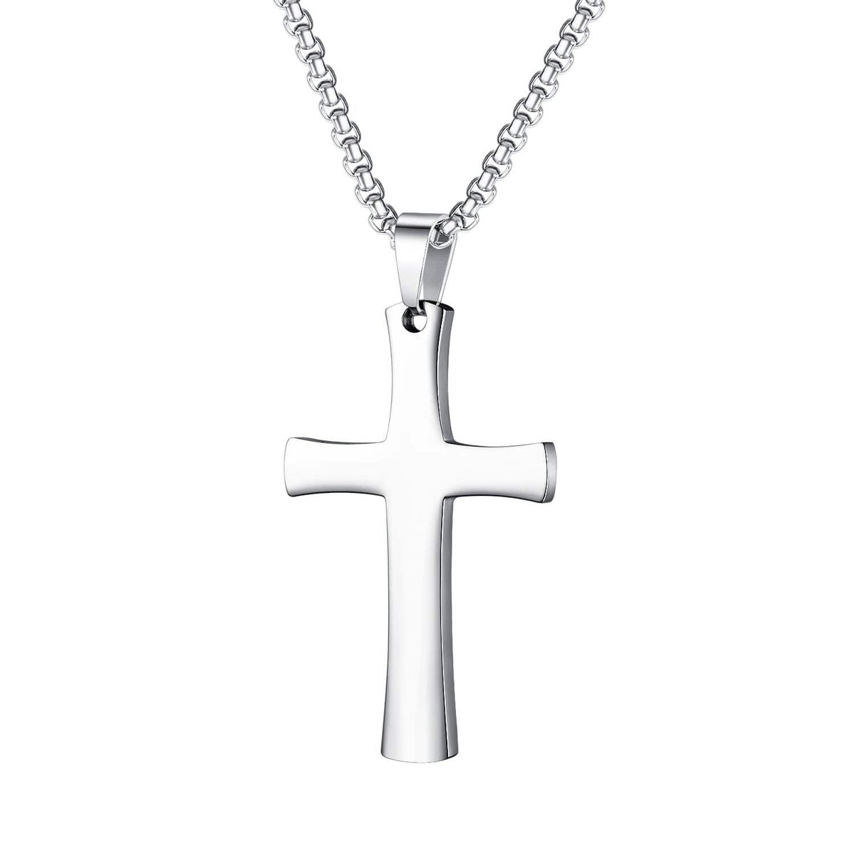 Stainless Steel Stylish Cross Necklace