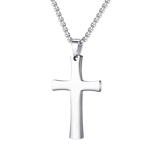 Stainless Steel Stylish Cross Necklace