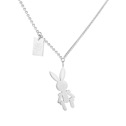 Stainless Steel Rabbit Necklace