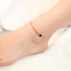 Stainless Steel Rose Gold Bracelet for Anklet