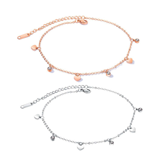 Womens Stainless Steel Anklet