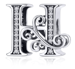 Silver Letter Charms