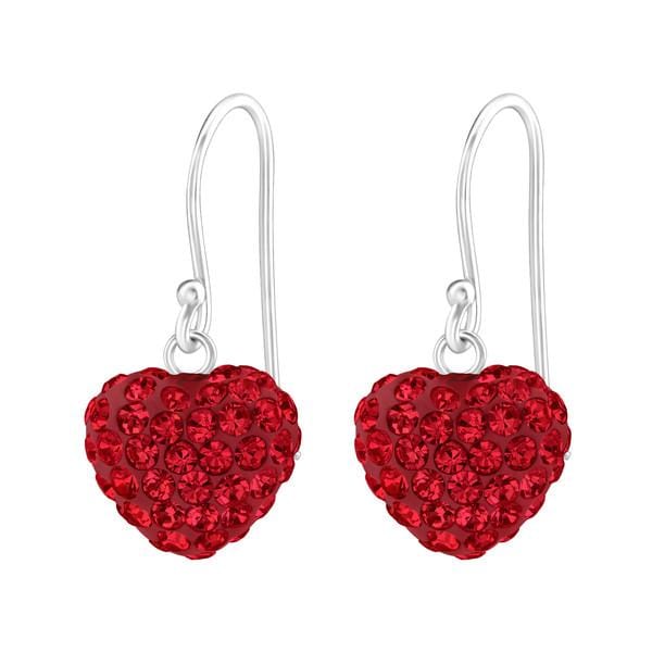 Silver Heart Earrings