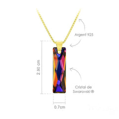 24K Gold  Volcano Necklace