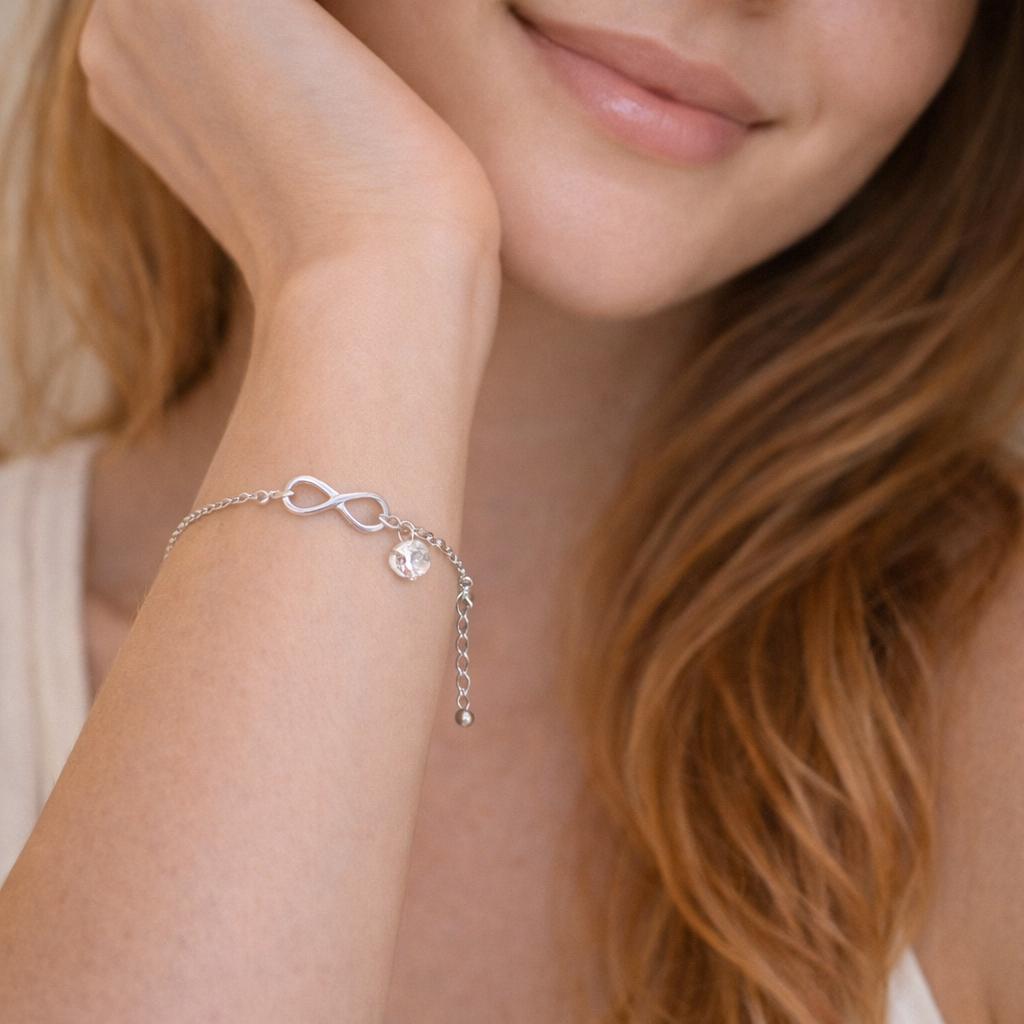 Silver Infinity Bracelet