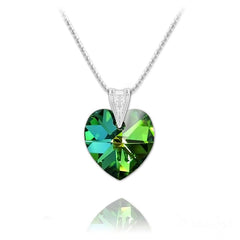 Silver Heart Fine Necklace for Women