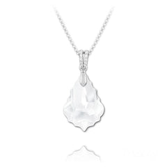 Silver Barqoue Fine Necklace  for Women