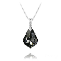 Silver Barqoue Fine Necklace  for Women