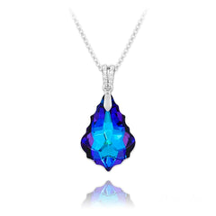 Silver Barqoue Fine Necklace  for Women