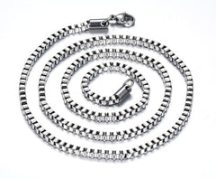 Stainless Steel Box Necklaces