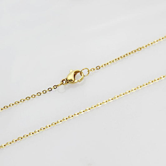 Stainless Steel Gold Chain Necklace for Women