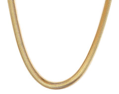 Stainless Steel Gold Necklace Mens