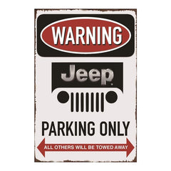 Niissan Parking only  Sign Poster