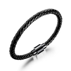 Mens Leather Cuff Bracelet