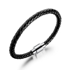Mens Leather Cuff Bracelet