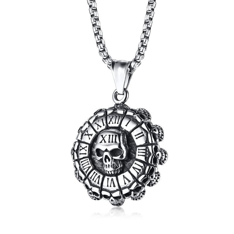 Stainless Steel Skull Necklace