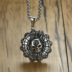 Stainless Steel Skull Necklace