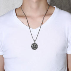 Stainless Steel Skull Necklace