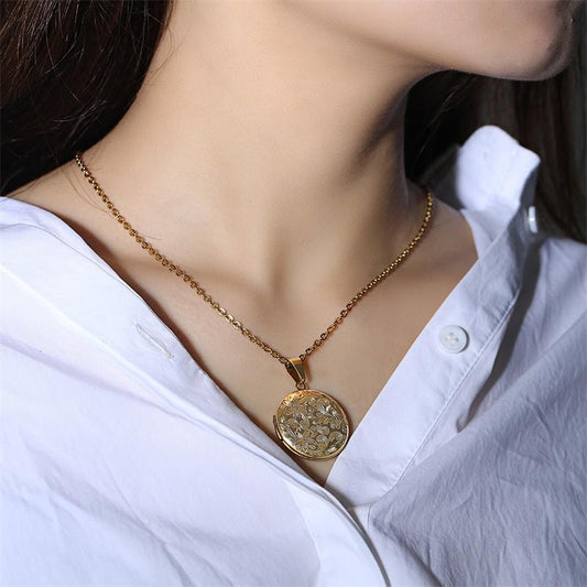 Stainless Steel Photo Frame Locket