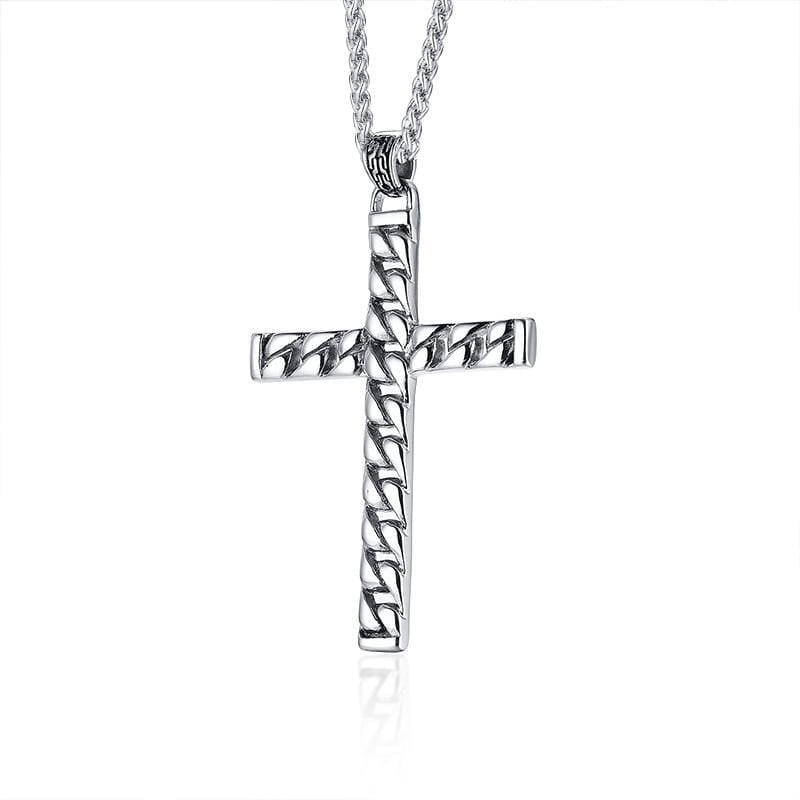 Stainless Steel Cross Necklace