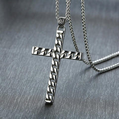 Stainless Steel Cross Necklace