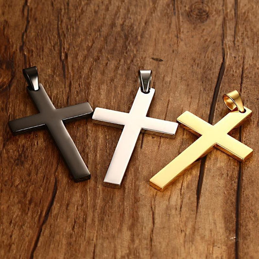 Stainless Steel Cross Necklace