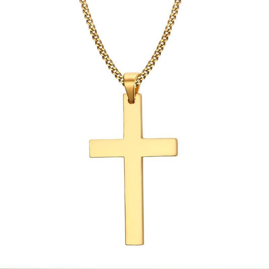 Stainless Steel Cross Necklace