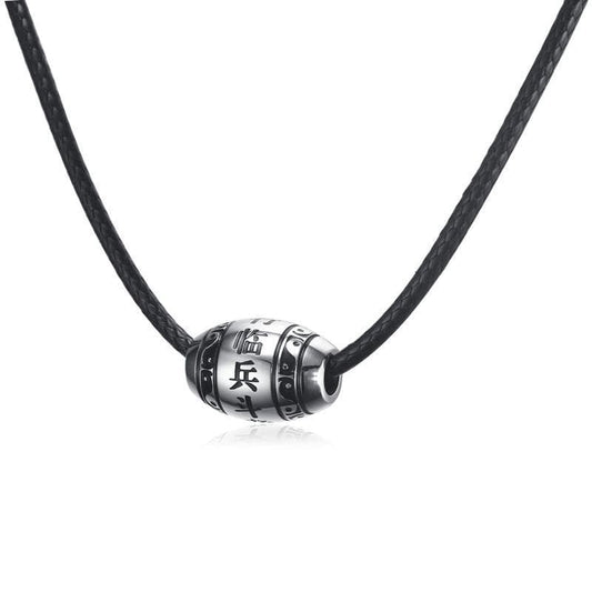 Stainless Steel Chinese Necklace