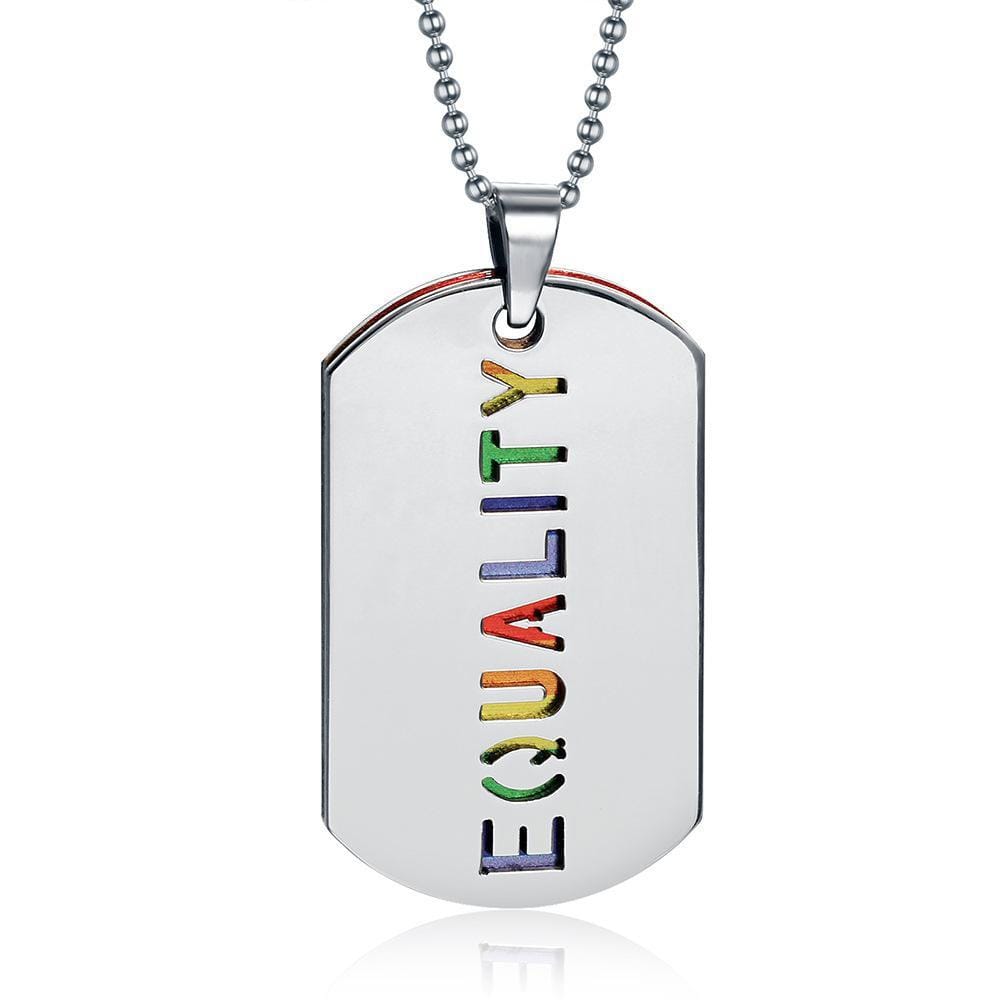LGBT Equality Tag Neckalce