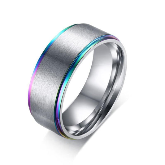 Stainless Steel Rainbow Edge Ring