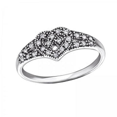 Silver Celtic Heart Ring