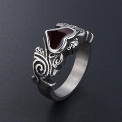 Stainless Steel Fshion Biker Ring