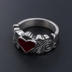 Stainless Steel Fshion Biker Ring