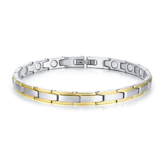 Womens Magnetic Bracelet Gold
