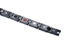Stainless Steel Black Green  Magnetic Bracelet for Mens