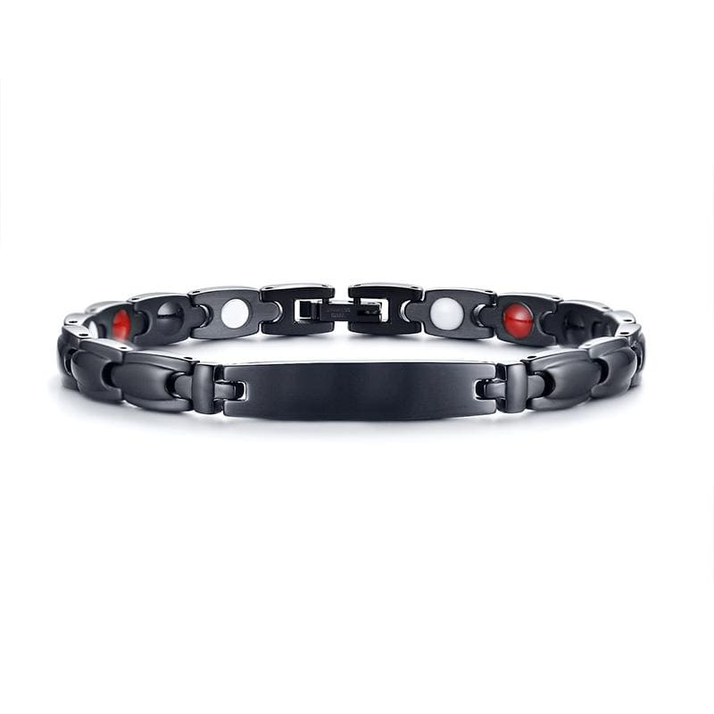 Womens Black Magnetic Bracelet