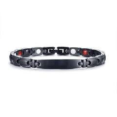 Womens Black Magnetic Bracelet