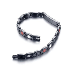Womens Black Magnetic Bracelet