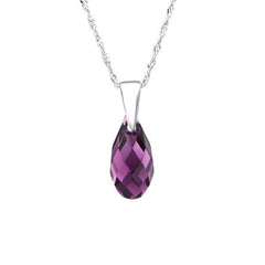 Sterling Silver Teardrop Necklace