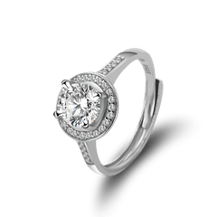 Moissanite  Wedding  Ring
