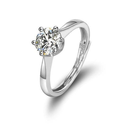 Moissanite  Engagement Ring