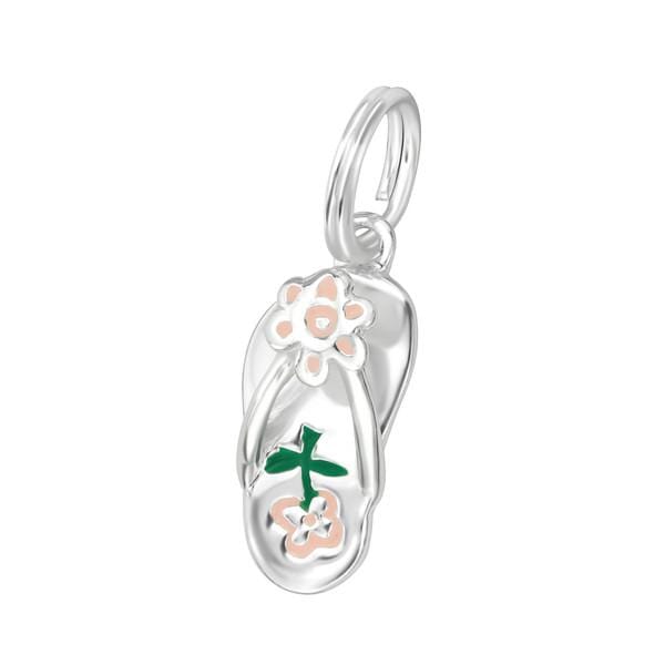 Silver Sandal Charm