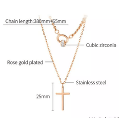 Stylish Multi Layer Cross Necklace for women