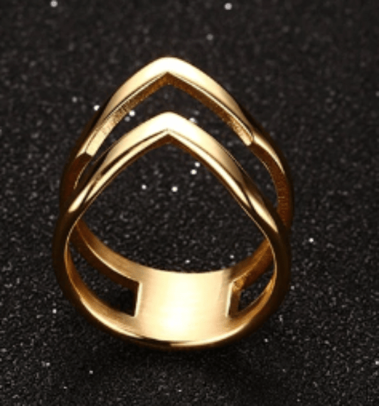 V Shaped Unique Ring for Women