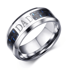 Silver Dad Ring