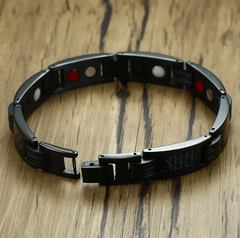 Men's  Stainless Steel Magnetic Bracelet