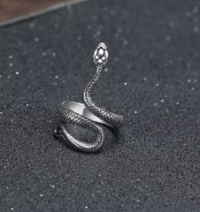 Steel Snake Ring