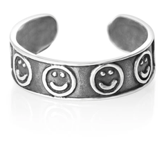 Happy Faces Toe Ring