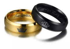 Steel Best Wedding Engagement Ring for Couple