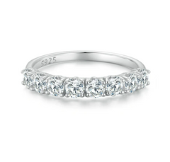 Silver Engagement Ring for Women